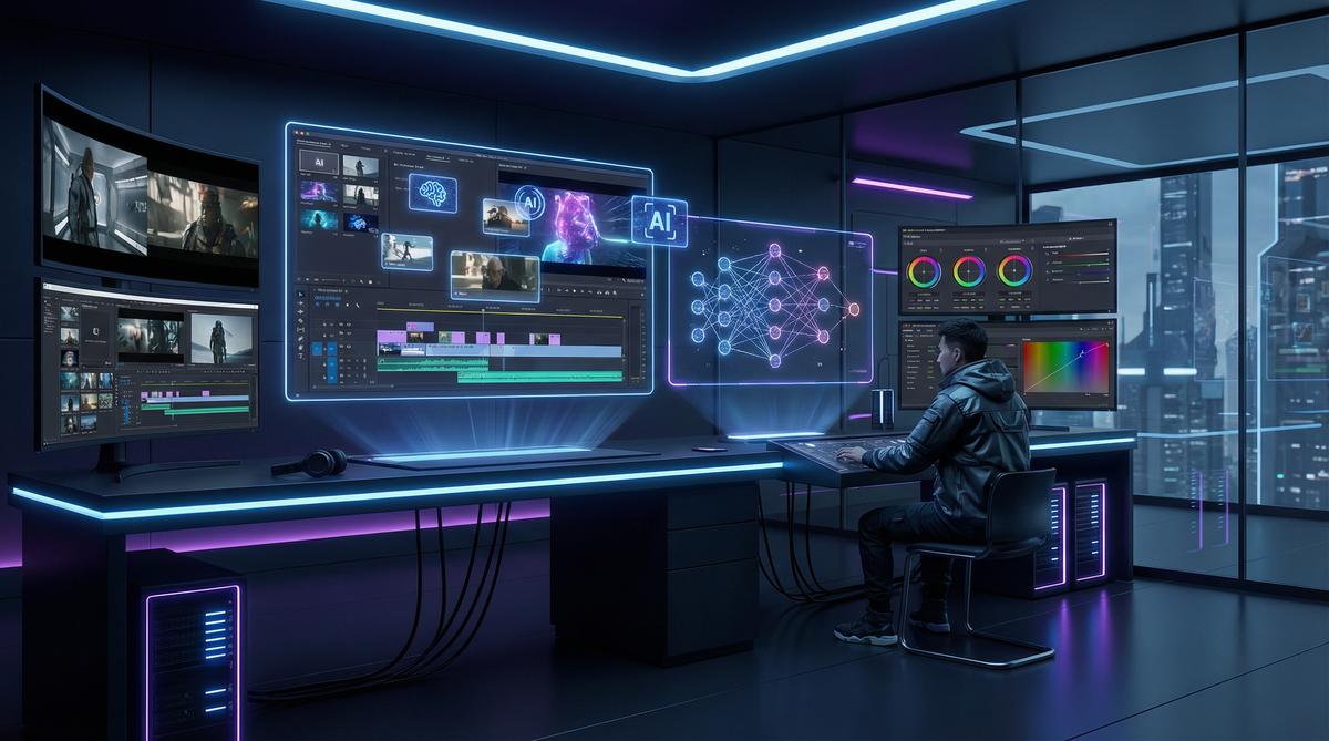 高清动漫AI视频创作工作室